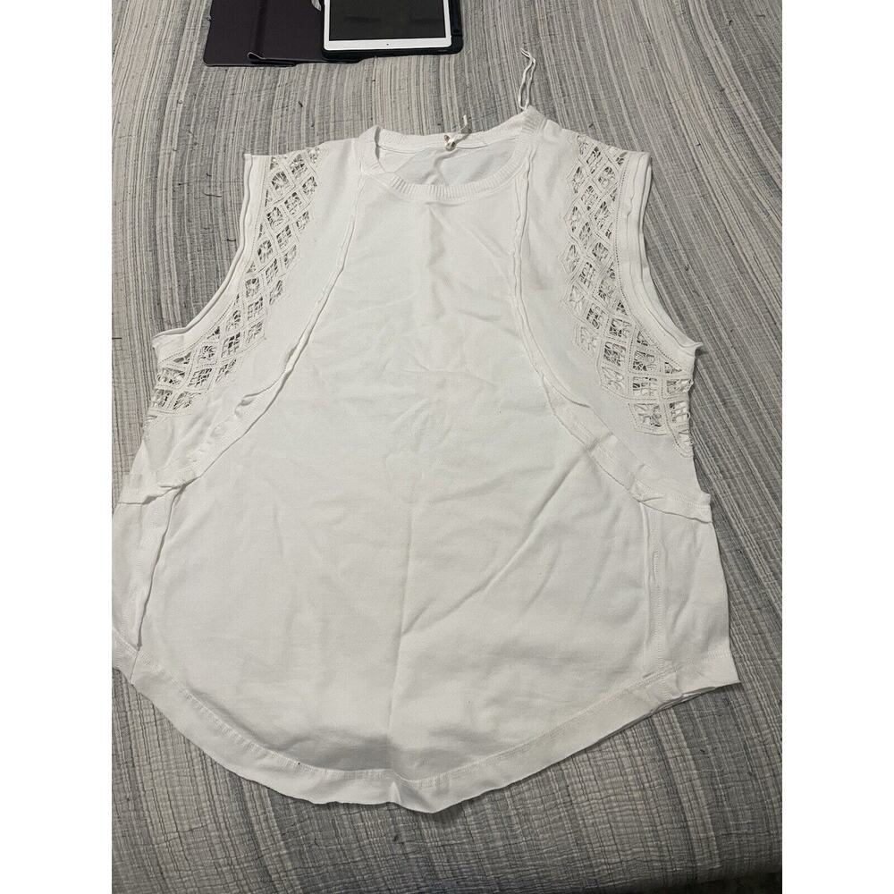 NWOT Free People White Table For Two Tuinic